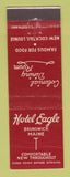 Matchbook Cover - Hotel Eagle Brunswick ME WEAR