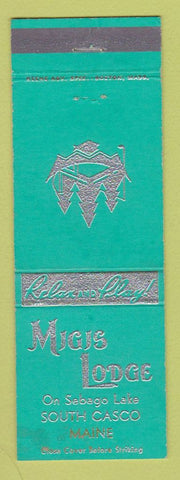 Matchbook Cover - Migis Lodge South Casco ME WEAR
