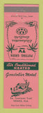 Matchbook Cover - Gondolier Motel Venice FL