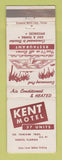 Matchbook Cover - Kent Motel Venice FL