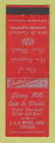 Matchbook Cover - Stony Hill Inn Motel Bethel CT