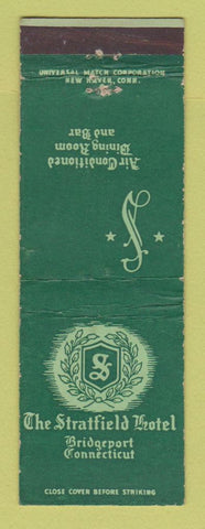 Matchbook Cover - Stratfield Hotel Bridgeport CT WEAR