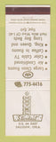 Matchbook Cover - Motel Stardust Sallisaw OK CREASE