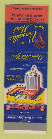 Matchbook Cover - Versailles Hotel Miami Beach FL