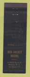 Matchbook Cover - Red Jacket Motel Elmira NY WEAR