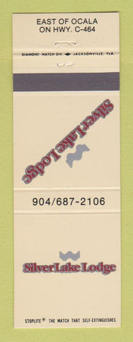 Matchbook Cover - Silver Lake Lodge Ocala FL