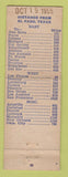 Matchbook Cover - La Posta Motor Lodge El Paso TX