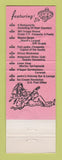 Matchbook Cover - Pedro's South of the Border Dillon SC