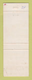Matchbook Cover - Rainbow Lodge Chester CA WEAR