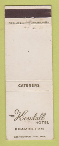Matchbook Cover - Kendall Hotel Framingham MA WEAR