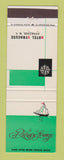 Matchbook Cover - Hotel Syracuse NY Rainbow Lounge