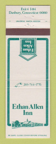 Matchbook Cover - Ethan Allen Inn Danbury CT