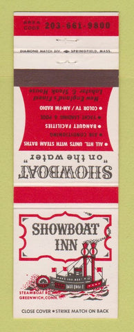 Matchbook Cover - Showboat Inn Greenwich CT