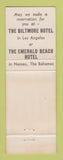 Matchbook Cover - Hotel Adolphus Dallas TX