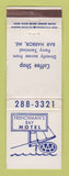 Matchbook Cover - Frenchman's Bay Motel Bar Harbor ME WEAR