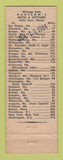 Matchbook Cover - Hanscom's Motel Cottages Bar Harbor ME WEAR