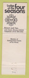 Matchbook Cover - Lodge of the Four Seasons Lake Ozark MO