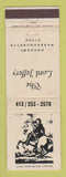 Matchbook Cover - Lord Jeffery Hotel Amherst MA
