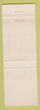 Matchbook Cover - Lord Jeffery Hotel Amherst MA