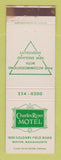 Matchbook Cover - Charles River Motel Boston MA WEAR