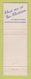 Matchbook Cover - Hotel Madison Boston MA Eiffel Tower