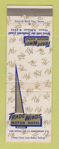 Matchbook Cover - Trade Winds Motor Hotel Albuquerque NM