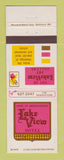 Matchbook Cover - Lake View Hotel Wanakah NY