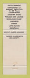 Matchbook Cover - Jankee Silversmith Inn Wallingford CT