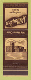 Matchbook Cover - Hi Way Inn Harlingen TX