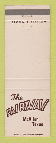 Matchbook Cover - The Fairway McAllen TX