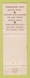 Matchbook Cover - The Fairway McAllen TX