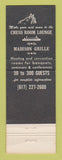 Matchbook Cover - Madison Motor Inn Boston MA