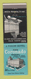 Matchbook Cover - Coronado Hotel St Louis MO