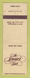Matchbook Cover - Lennox Hotel St Louis MO WEAR