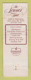 Matchbook Cover - Lennox Hotel St Louis MO WEAR