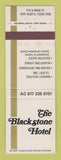 Matchbook Cover - Black Stone Hotel Fort Worth TX