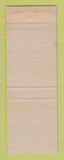 Matchbook Cover - Hotel Baker OR