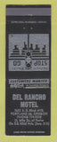 Matchbook Cover - Del Rancho Motel Portland OR
