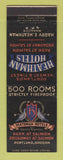 Matchbook Cover - Heathman Hotels Portland OR
