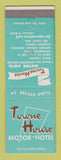 Matchbook Cover - Towne House Motor Hotel Wethersfield CT WEAR