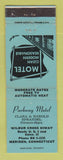 Matchbook Cover - Parkway Motel Meriden CT