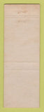 Matchbook Cover - Carvel Hall Hotel Annapolis MD