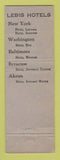 Matchbook Cover - Hotel Sanford Flushing NY