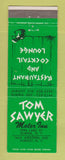 Matchbook Cover - Tom Sawyer Motor Inn Albany Elmira NY