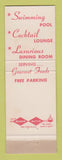 Matchbook Cover - Pan American Motor Inn Queens NY