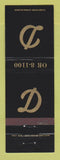 Matchbook Cover - Diplomat Motor Inn Rockville Centre NY