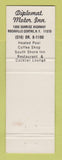 Matchbook Cover - Diplomat Motor Inn Rockville Centre NY