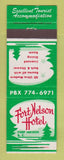 Matchbook Cover - Fort Nelson Hotel Fort Nelson BC