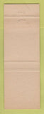 Matchbook Cover - Fort Nelson Hotel Fort Nelson BC