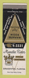 Matchbook Cover - Manatee River Hotel Bradenton FL